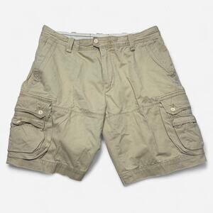 Polo Ralph Lauren Khaki Cargo Shorts Men’s 36 Classic Cotton